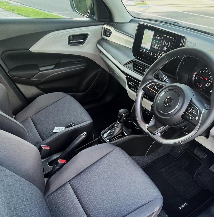 2024 Suzuki Swift Hybrid UZ Frontier Blue Pearl with Black Roof