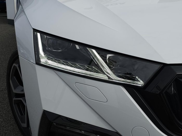 2024 SKODA Octavia RS NX MY24 Moon White