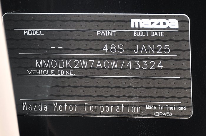 2025 Mazda CX-3 Mazda CX-3 J 6AUTO G20 GT SP PETROL FWD