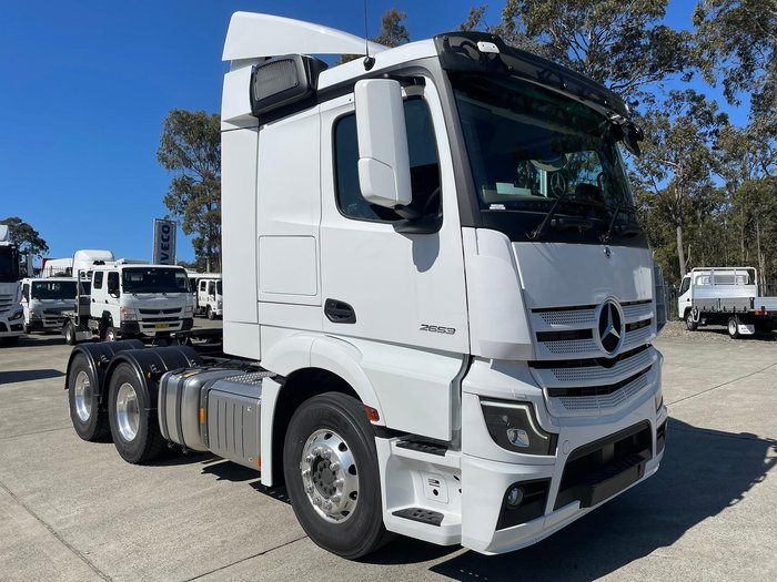 2024 Mercedes-Benz Actros 2653 Actros Pure white