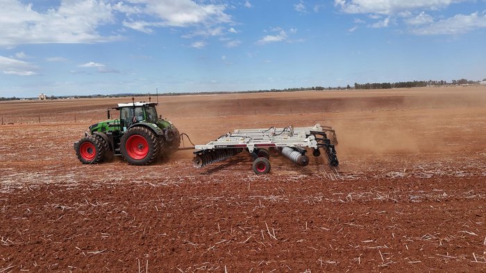 0 Baldan Movere 124 Plate Leveling Disc With Rear Roller