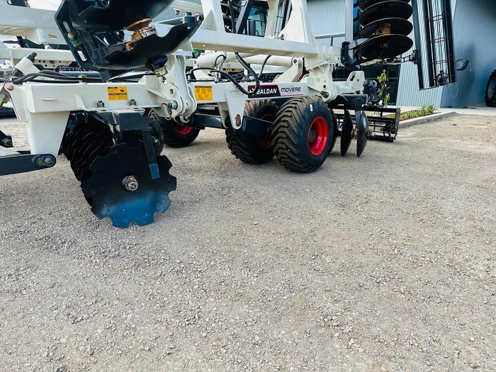 0 Baldan Movere 124 Plate Leveling Disc With Rear Roller