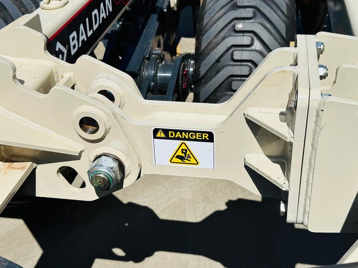 0 Baldan Movere 124 Plate Leveling Disc With Rear Roller New