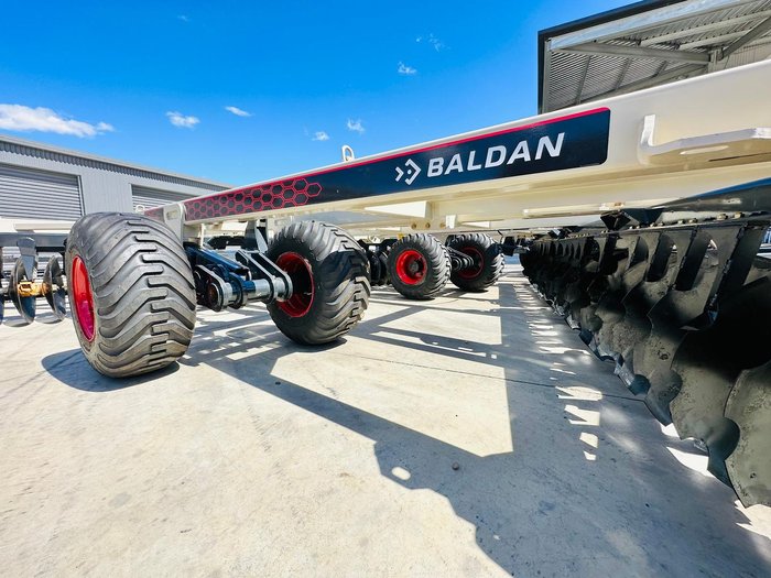 0 Baldan Movere 124 Plate Leveling Disc With Rear Roller New