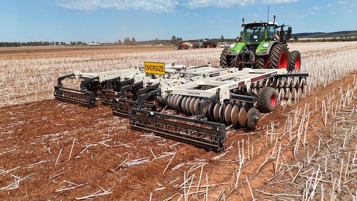 0 Baldan Movere 124 Plate Leveling Disc With Rear Roller