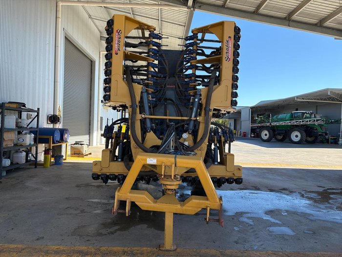 2019 SERAFIN ULTISOW PASTURE KING 6M DOUBLE DISC SEEDER USED Yellow