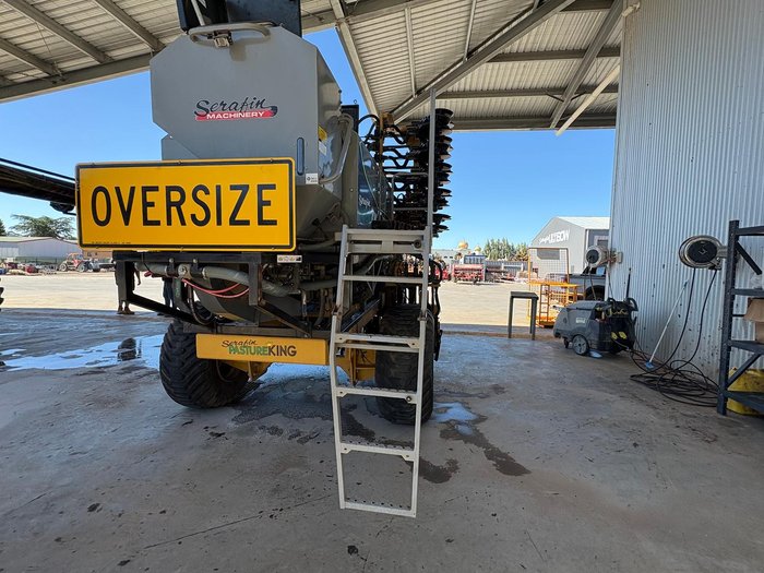2019 SERAFIN ULTISOW PASTURE KING 6M DOUBLE DISC SEEDER USED Yellow