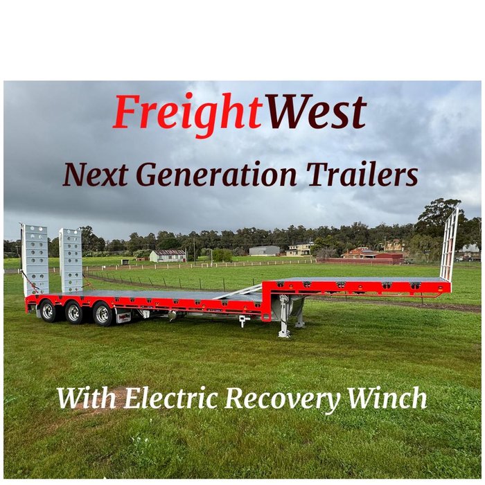 2024 FreightWest Trailers Tri Axle Drop Deck