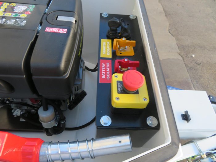 2024 ORH Diesel Bunded Fuel Trailer White