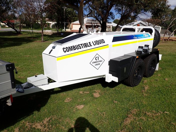 2024 ORH Diesel Bunded Fuel Trailer White