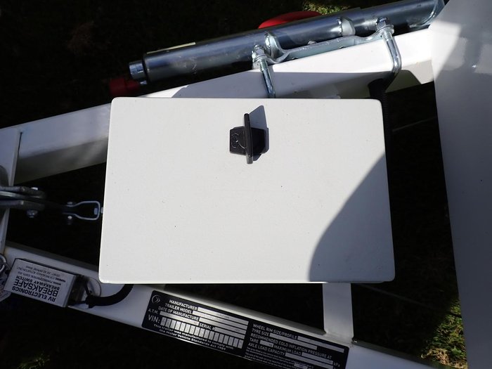 2024 ORH Diesel Bunded Fuel Trailer White