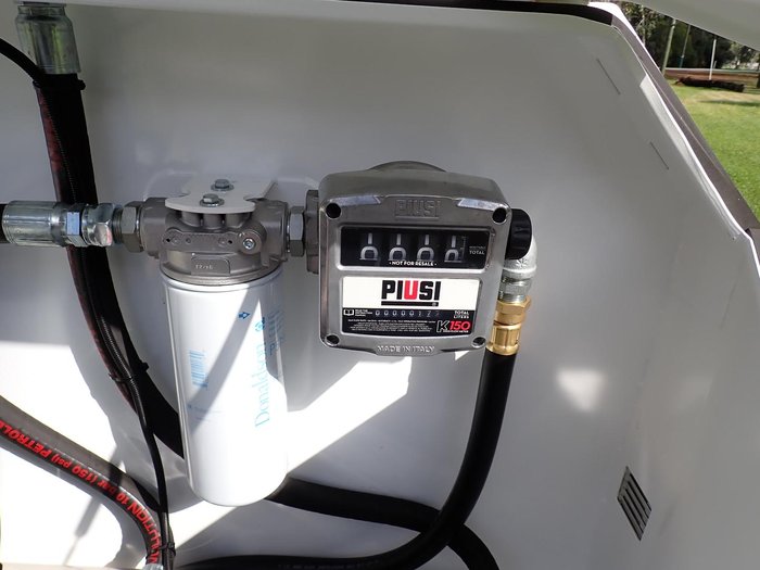 2024 ORH Diesel Bunded Fuel Trailer White