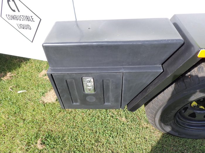 2024 ORH Diesel Bunded Fuel Trailer White