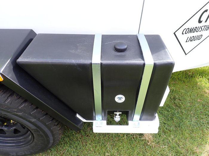 2024 ORH Diesel Bunded Fuel Trailer White