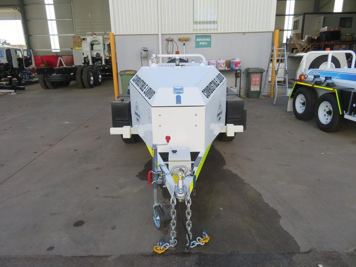 2024 ORH Diesel Bunded Fuel Trailer White