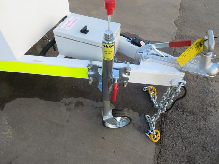 2024 ORH Diesel Bunded Fuel Trailer White