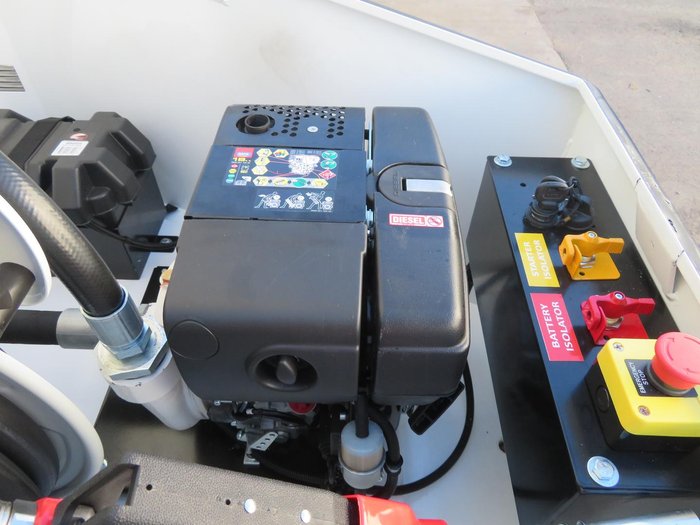 2024 ORH Diesel Bunded Fuel Trailer White