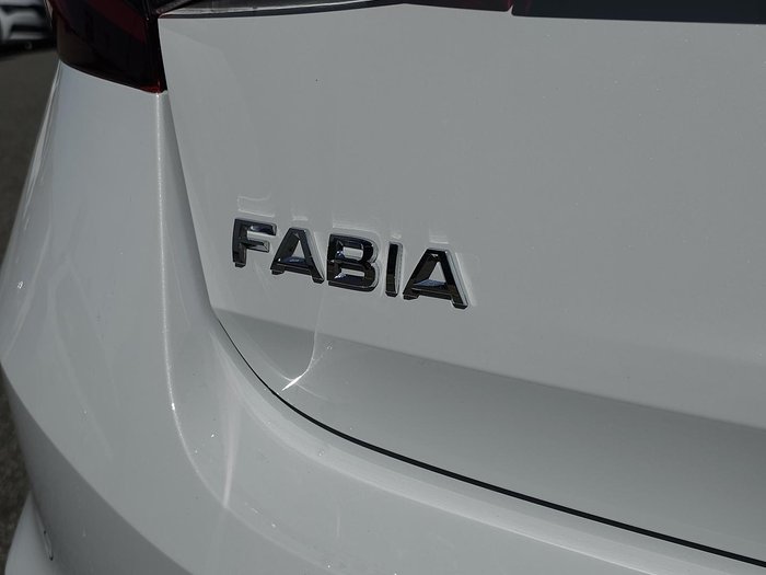 2024 SKODA Fabia 85TSI Select PJ MY24 Moon White