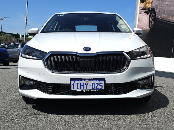 2024 SKODA Fabia 85TSI Select PJ MY24 Moon White