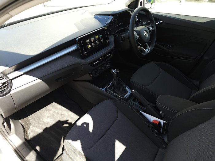 2024 SKODA Fabia 85TSI Select PJ MY24 Moon White