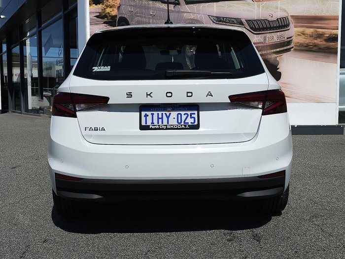 2024 SKODA Fabia 85TSI Select PJ MY24 Moon White