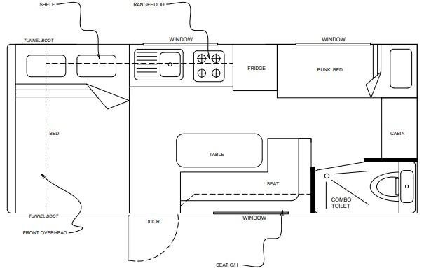 2024 Goldstream 1800 Ewb St Bunk Rhino