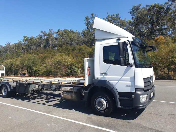 2017 Mercedes-Benz Atego 1224 S-cab WHITE