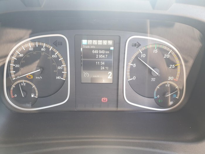 2017 Mercedes-Benz Atego 1224 S-cab WHITE