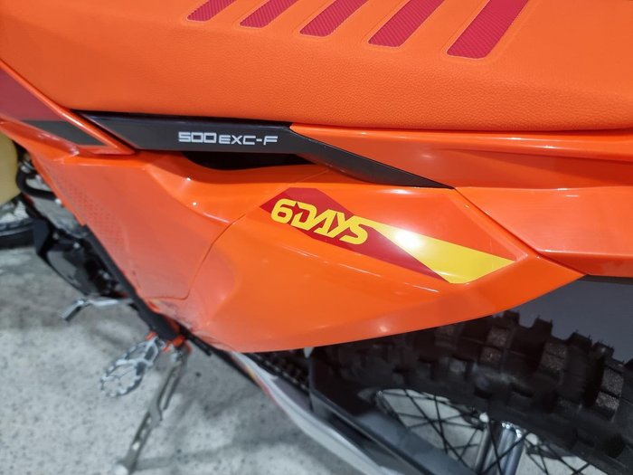 2025 KTM 500 EXC-F Six Days EXC-F Orange