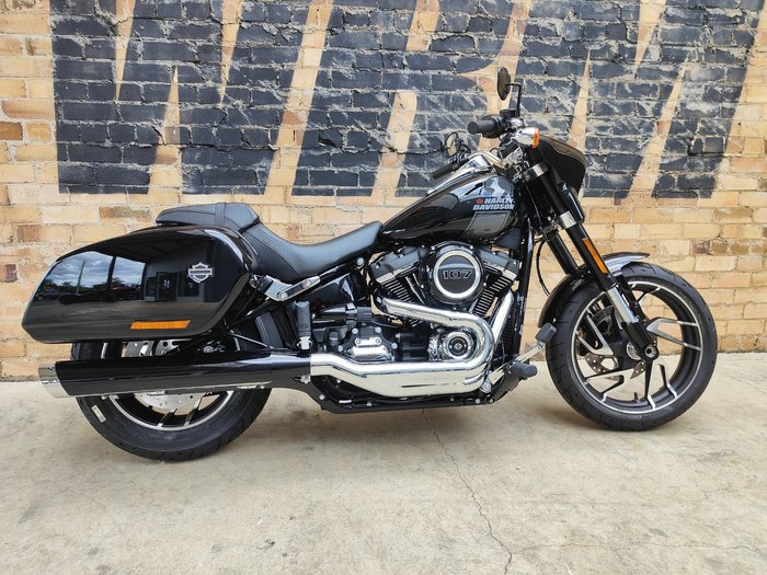 2024 HARLEY-DAVIDSON SPORT GLIDE 107 (FLSB) ROAD BLACK
