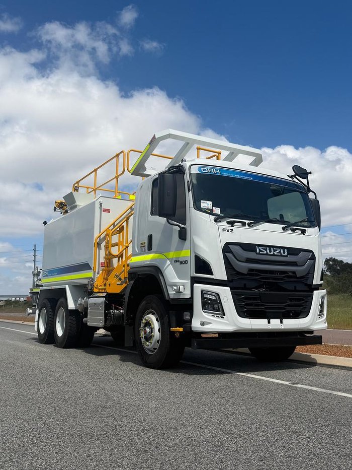 2025 Isuzu F Series FVZ 260-300 White