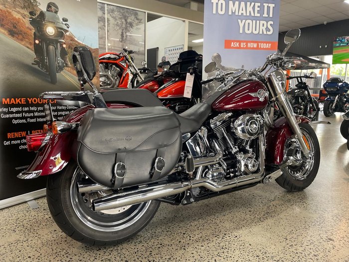 2014 Harley-Davidson Fat Boy 103 (FLSTF) Softail Red