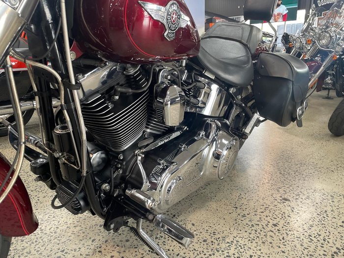 2014 Harley-Davidson Fat Boy 103 (FLSTF) Softail Red