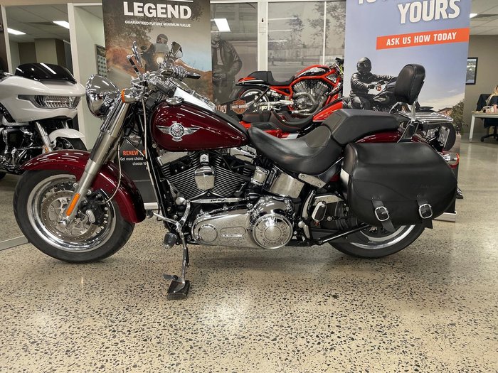 2014 Harley-Davidson Fat Boy 103 (FLSTF) Softail Red