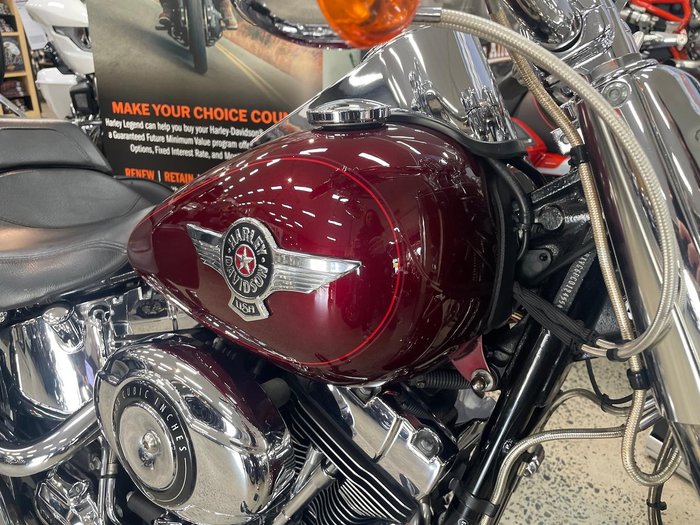 2014 Harley-Davidson Fat Boy 103 (FLSTF) Softail Red