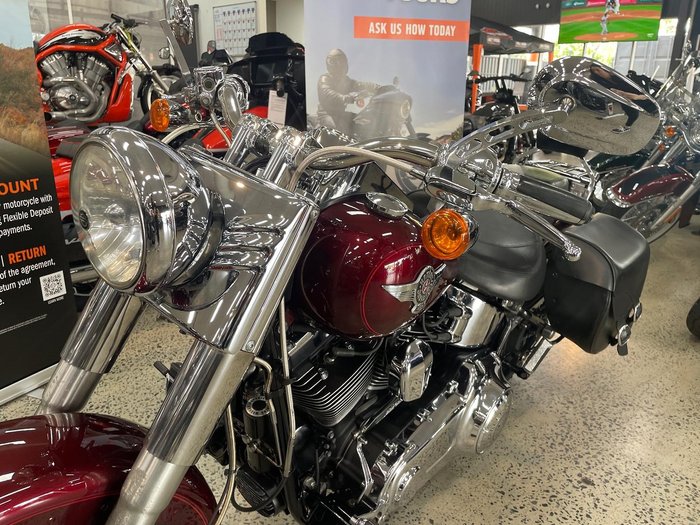 2014 Harley-Davidson Fat Boy 103 (FLSTF) Softail Red