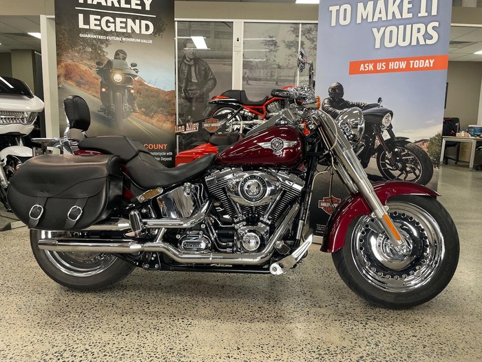 2014 Harley-Davidson Fat Boy 103 (FLSTF) Softail Red