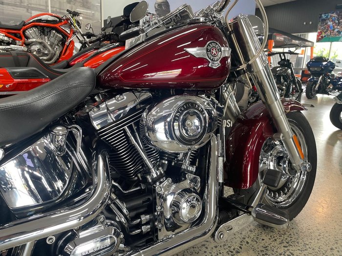 2014 Harley-Davidson Fat Boy 103 (FLSTF) Softail Red