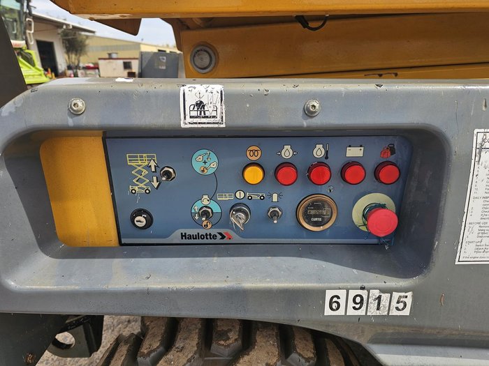 2017 Haulotte Compact 10Dx Yellow