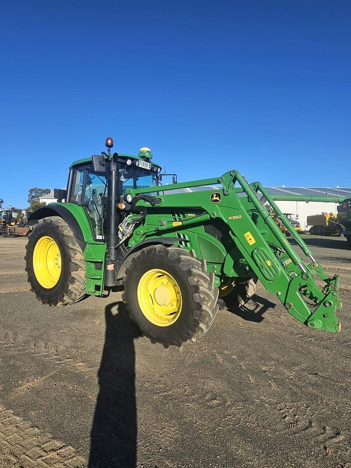 2014 John Deere 6150M Green