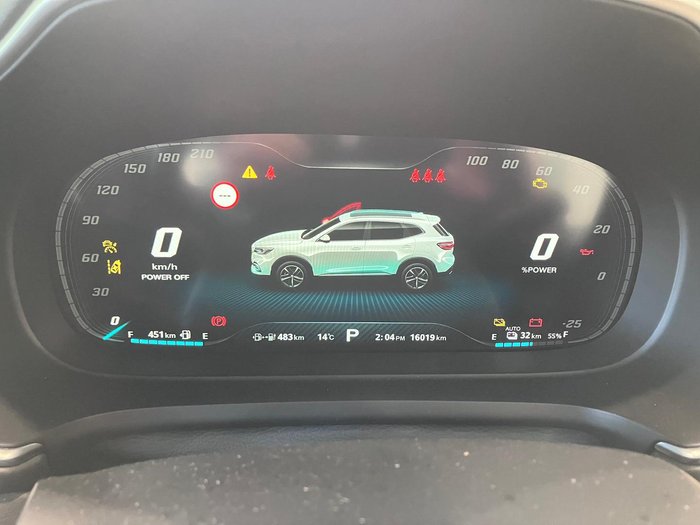 2021 MG HS Plus EV Essence SAS23 MY21 Clipper Blue