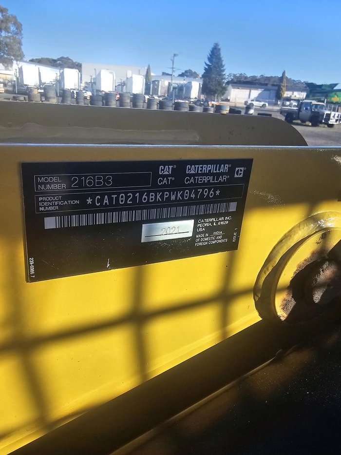 2022 Caterpillar 216B3 Yellow