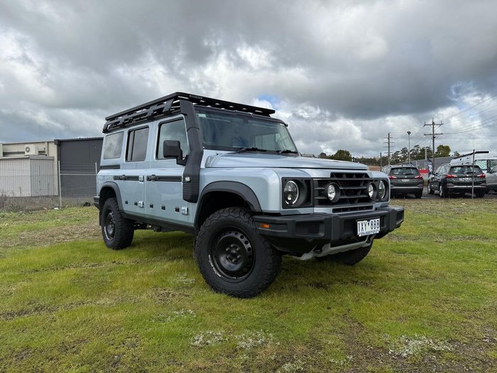 2023 INEOS Grenadier Station Wagon Trialmaster Edition MY23.5 4X4 Dual Range Sterling Silver