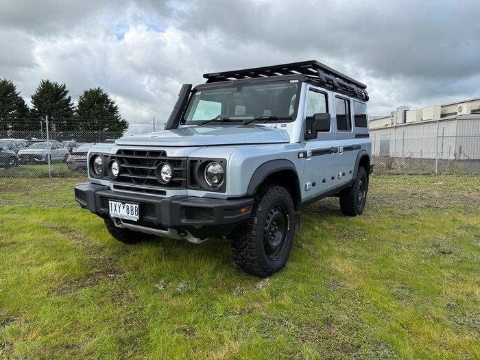 2023 INEOS Grenadier Station Wagon Trialmaster Edition MY23.5 4X4 Dual Range Sterling Silver