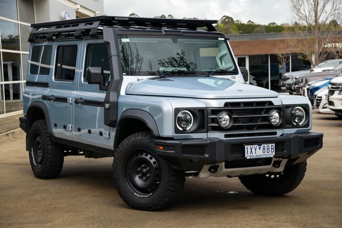 2023 INEOS Grenadier Station Wagon Trialmaster Edition MY23.5 4X4 Dual Range Sterling Silver