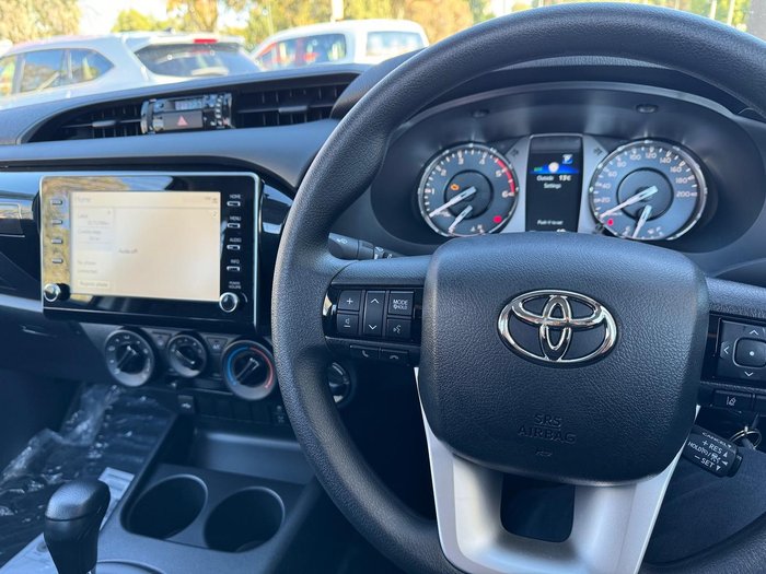 2024 Toyota Hilux SR GUN126R 4X4 Dual Range Glacier White