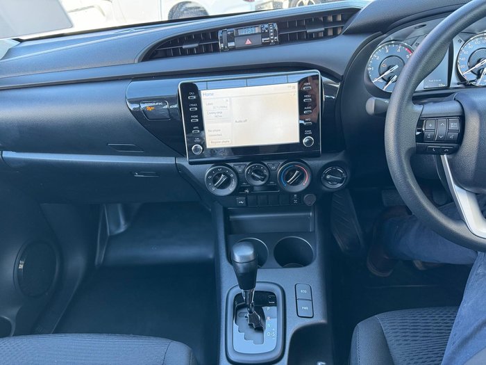 2024 Toyota Hilux SR GUN126R 4X4 Dual Range Glacier White