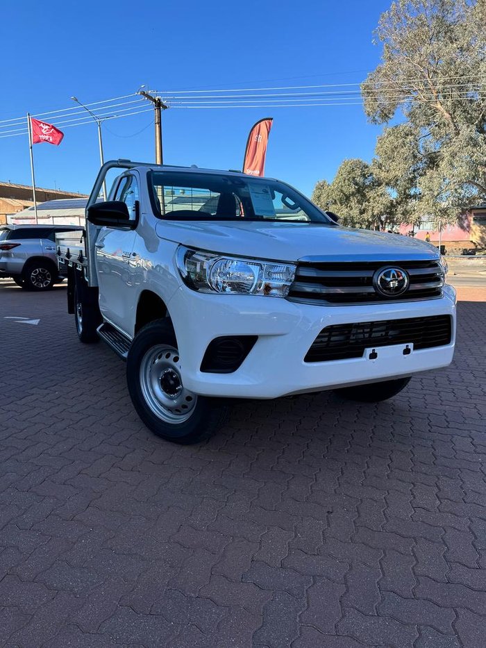 2024 Toyota Hilux SR GUN126R 4X4 Dual Range Glacier White