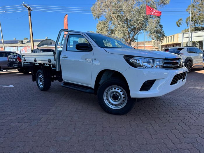 2024 Toyota Hilux SR GUN126R 4X4 Dual Range Glacier White
