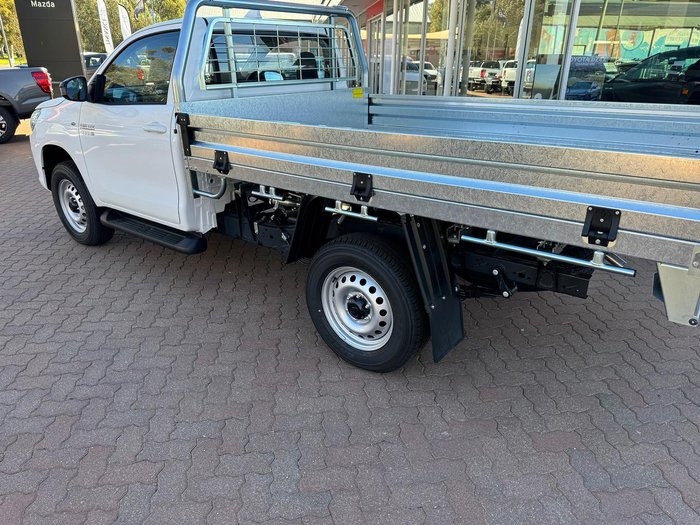 2024 Toyota Hilux SR GUN126R 4X4 Dual Range Glacier White
